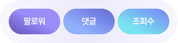 팔로워, 댓글, 조회수